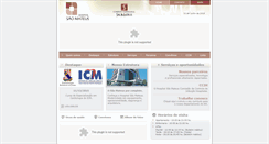 Desktop Screenshot of hospitalsaomateus.com.br